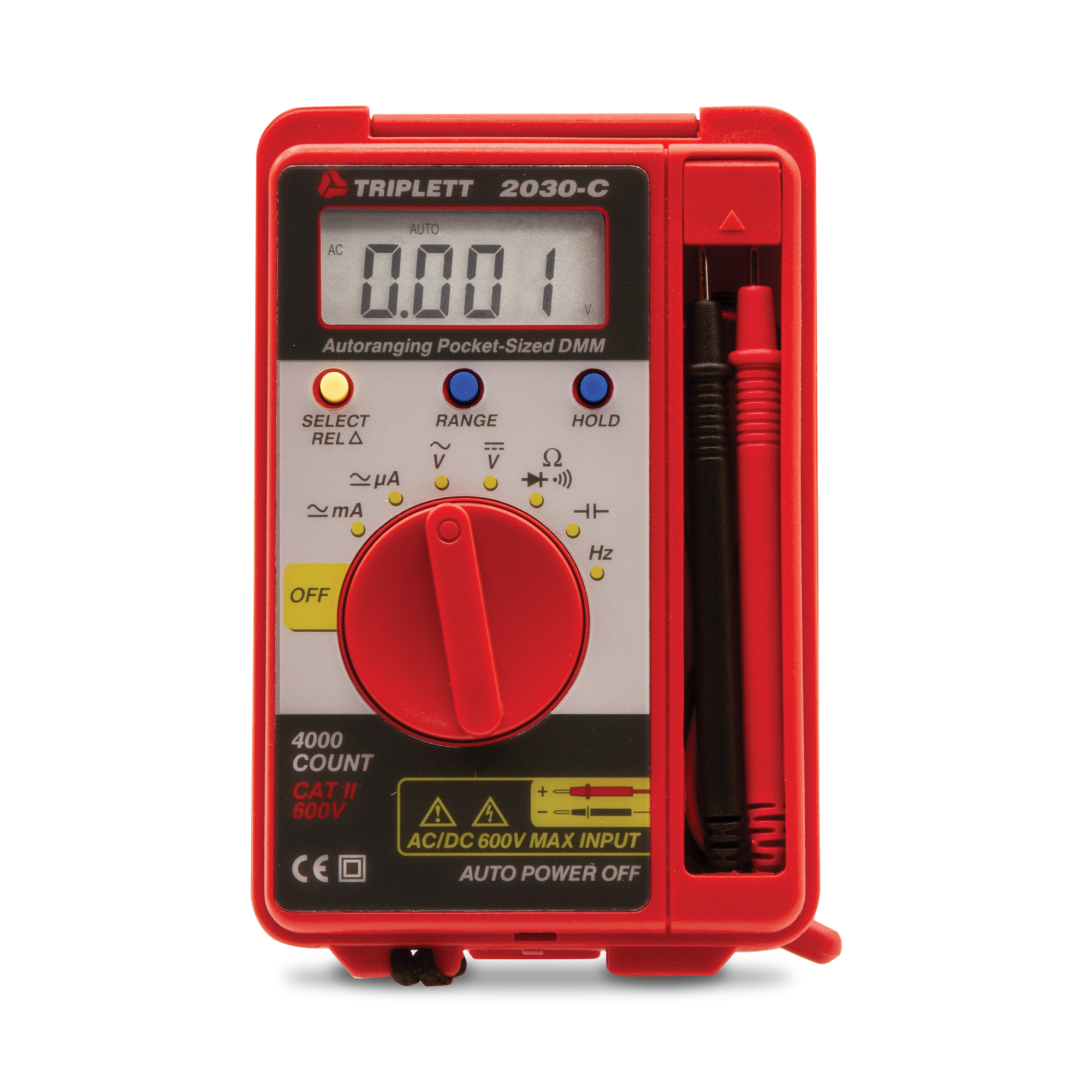 Triplett 2030 Pocket-Sized Autoranging DMM